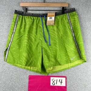 Nike Running Shorts Standard Fit 5in Inseam Active Stretch Men XXl Green New NWT